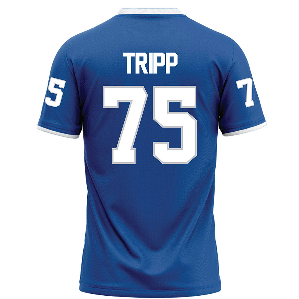 MTSU - NCAA Football : Reese Tripp - Blue Football Jersey-1