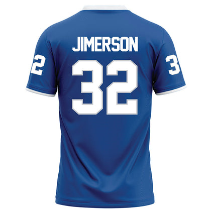 MTSU - NCAA Football : Jonas Jimerson - Blue Football Jersey-1