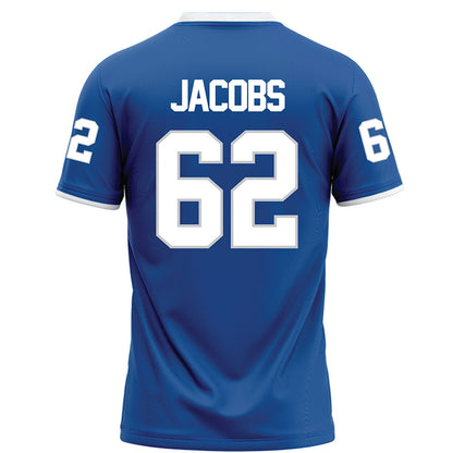 MTSU - NCAA Football : Tim Jacobs - Blue Football Jersey-1