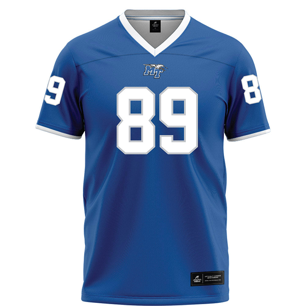 MTSU - NCAA Football : Landon Collins - Blue Football Jersey-0
