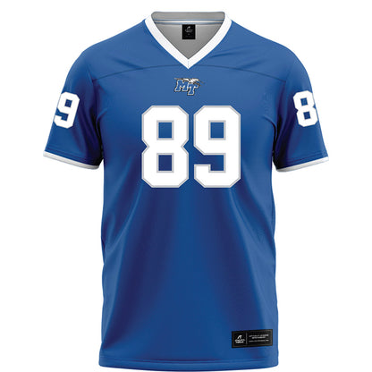 MTSU - NCAA Football : Landon Collins - Blue Football Jersey-0