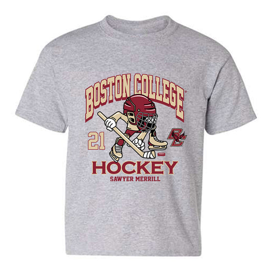 Boston College - NCAA Women's Ice Hockey : Sawyer Merrill - Fashion Shersey Youth T-Shirt-0