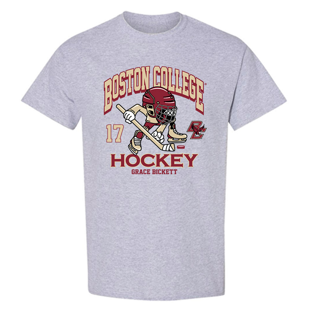 Boston College - NCAA Women's Ice Hockey : Grace Bickett - Fashion Shersey T-Shirt-0