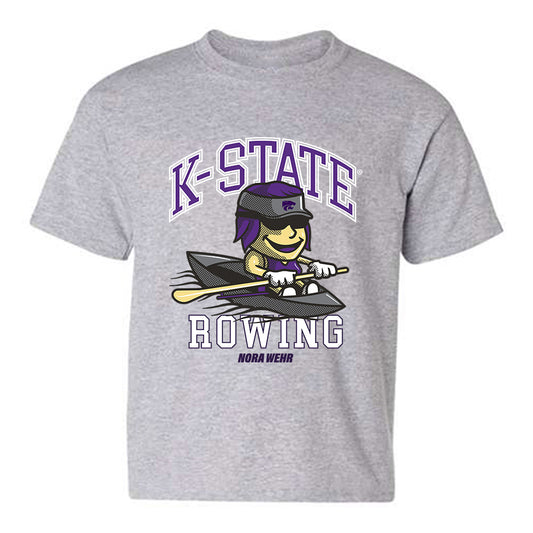 Kansas State - NCAA Women's Rowing : Nora Wehr - Fashion Shersey Youth T-Shirt-0