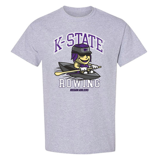 Kansas State - NCAA Women's Rowing : Regan Ahlers - Fashion Shersey T-Shirt-0