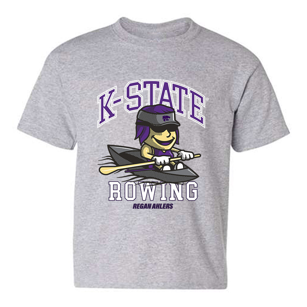 Kansas State - NCAA Women's Rowing : Regan Ahlers - Fashion Shersey Youth T-Shirt-0