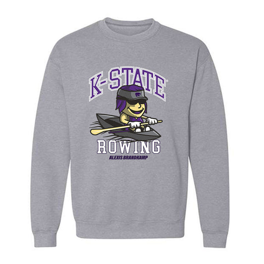 Kansas State - NCAA Women's Rowing : Alexis Brandkamp - Fashion Shersey Crewneck Sweatshirt-0