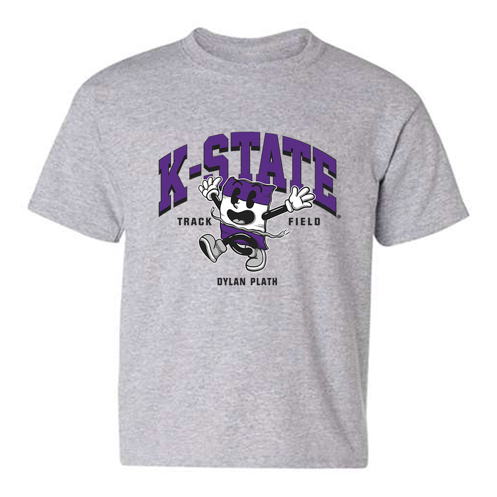 Kansas State - NCAA Men's Track & Field : Dylan Plath - Fashion Shersey Youth T-Shirt-0