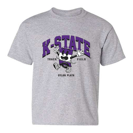 Kansas State - NCAA Men's Track & Field : Dylan Plath - Fashion Shersey Youth T-Shirt-0