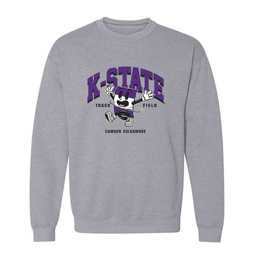Kansas State - NCAA Men's Track & Field : Camden Vulgamore - Fashion Shersey Crewneck Sweatshirt-0