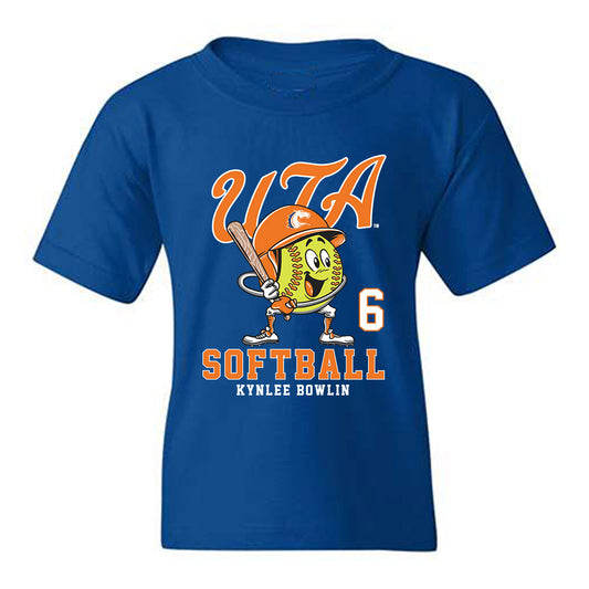 Texas Arlington - NCAA Softball : Kynlee Bowlin - Fashion Shersey Youth T-Shirt-0