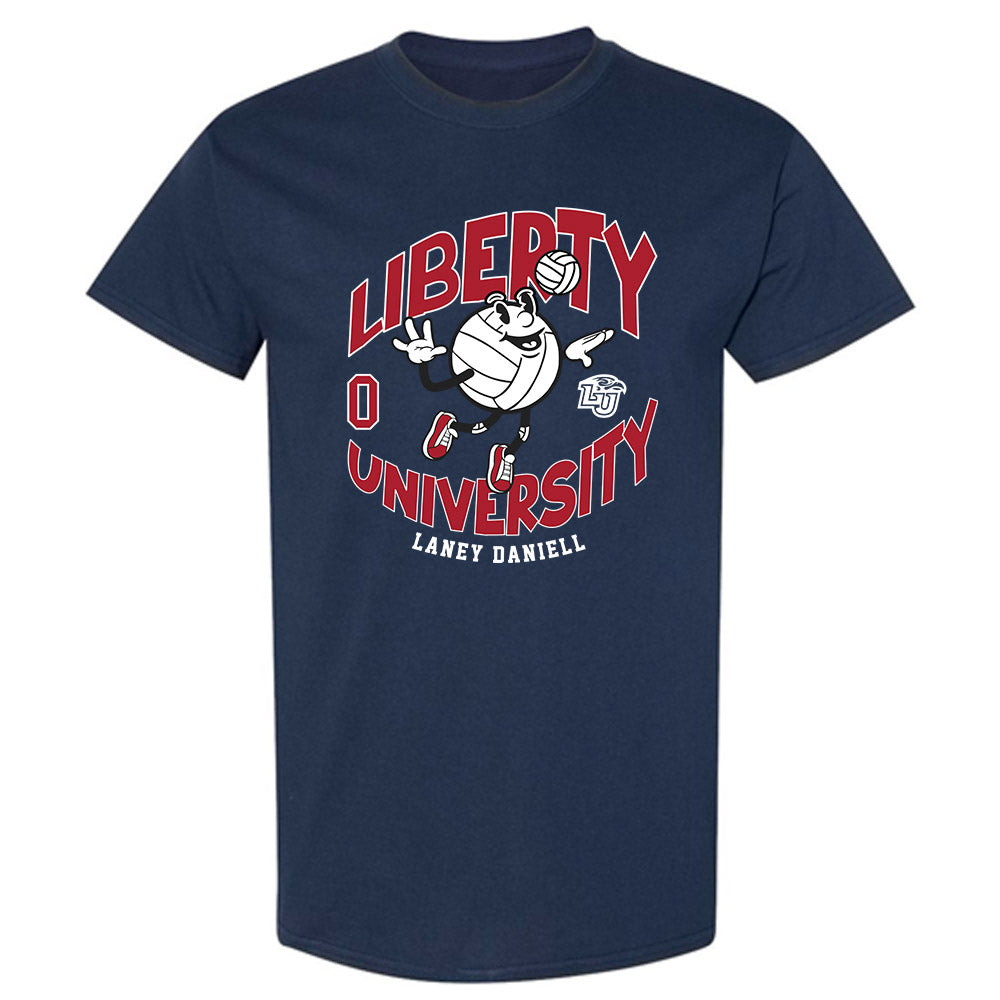 Liberty - NCAA Women's Volleyball : Laney Daniell - Fashion Shersey T-Shirt-0