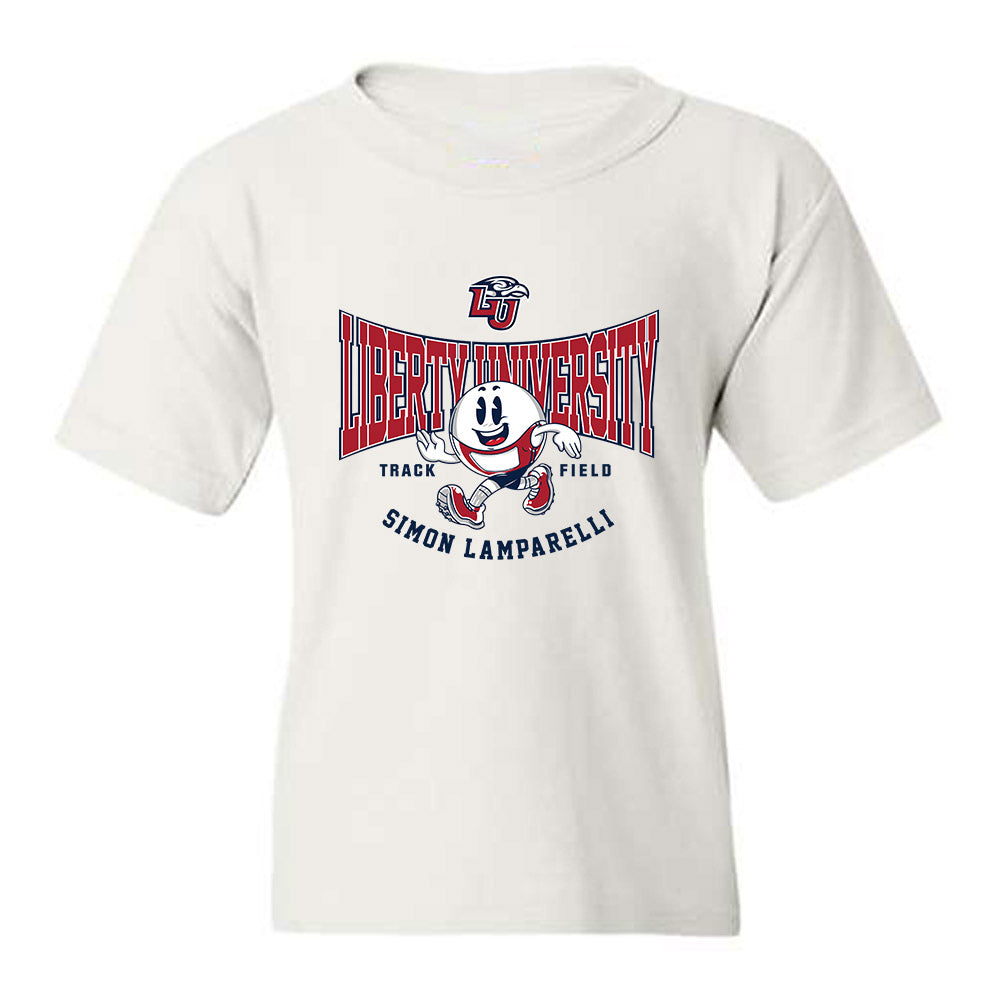 Liberty - NCAA Men's Track & Field : Simon Lamparelli - Fashion Shersey Youth T-Shirt-0
