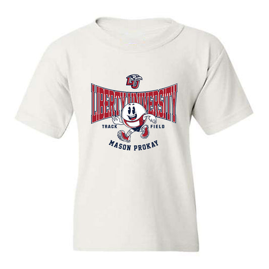 Liberty - NCAA Men's Track & Field : Mason Prokay - Fashion Shersey Youth T-Shirt-0