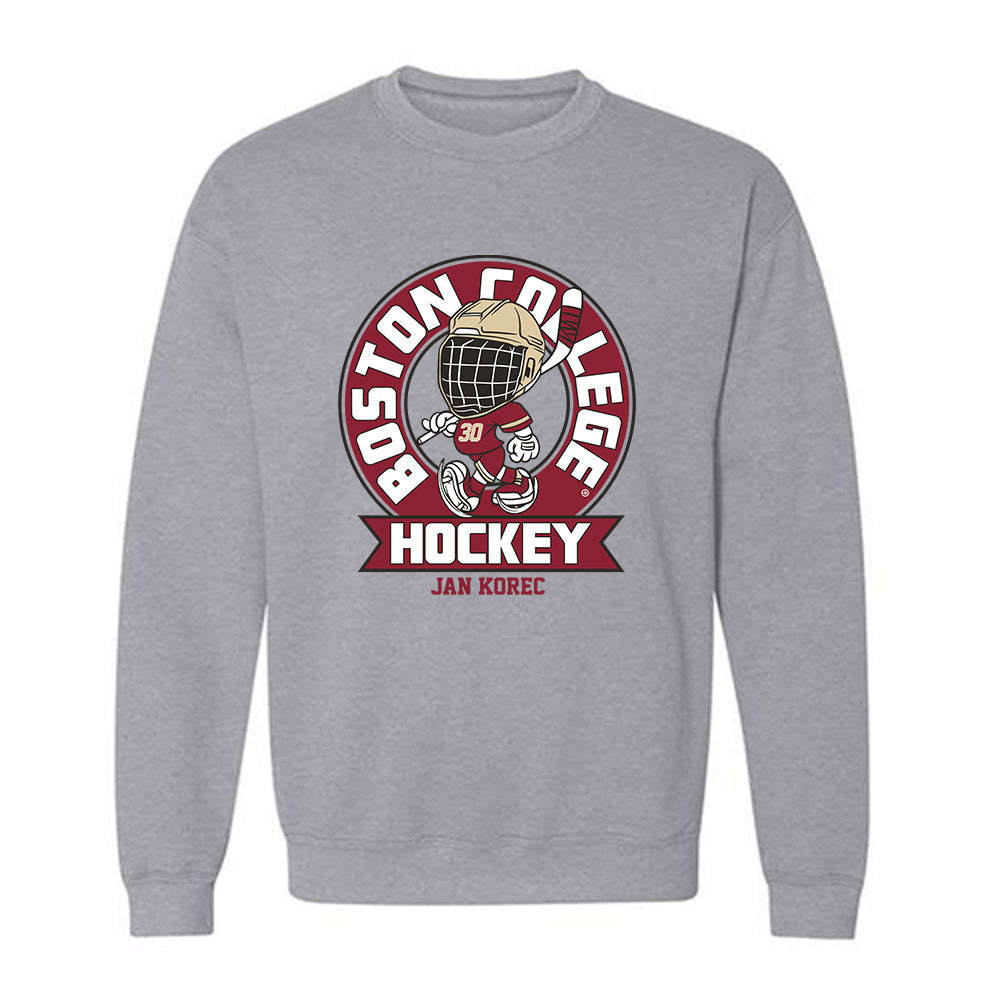 Boston College - NCAA Men's Ice Hockey : Jan Korec - Crewneck Sweatshirt-0