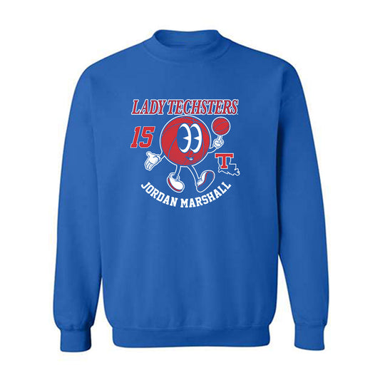 LA Tech - NCAA Women's Basketball : Jordan Marshall - Fashion Shersey Crewneck Sweatshirt-0