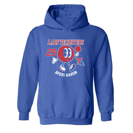 LA Tech - NCAA Women's Basketball : Averi Aaron - Fashion Shersey Hooded Sweatshirt