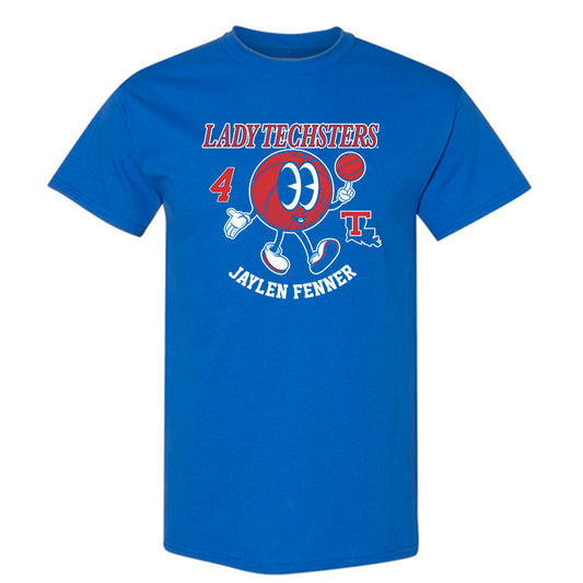 LA Tech - NCAA Men's Basketball : Jaylen Fenner - Fashion Shersey T-Shirt-0
