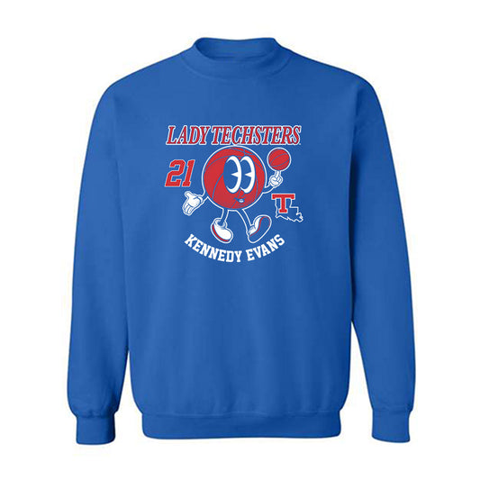 LA Tech - NCAA Women's Basketball : Kennedy Evans - Fashion Shersey Crewneck Sweatshirt-0