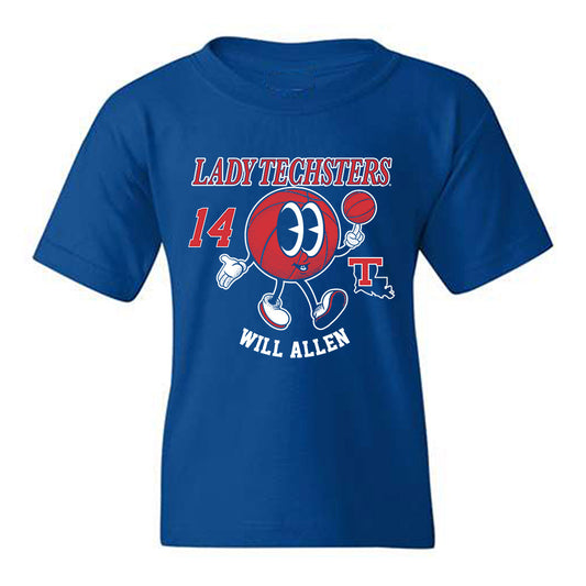 LA Tech - NCAA Men's Basketball : Will Allen - Fashion Shersey Youth T-Shirt-0