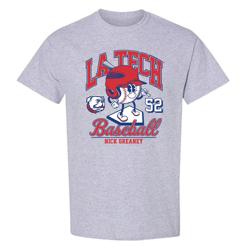 LA Tech - NCAA Baseball : Nick Greaney - Fashion Shersey T-Shirt-0