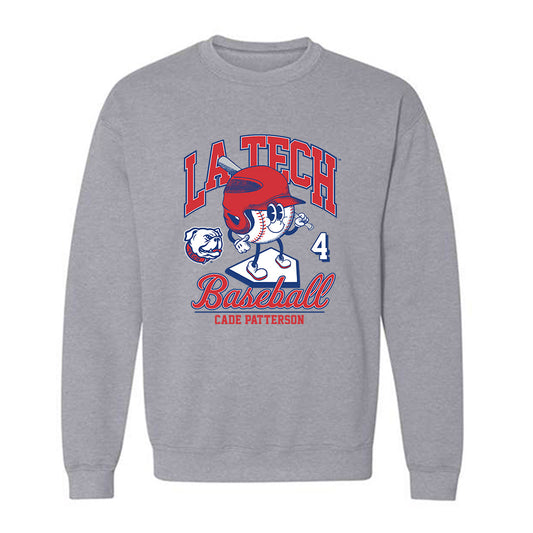 LA Tech - NCAA Baseball : Cade Patterson - Fashion Shersey Crewneck Sweatshirt-0