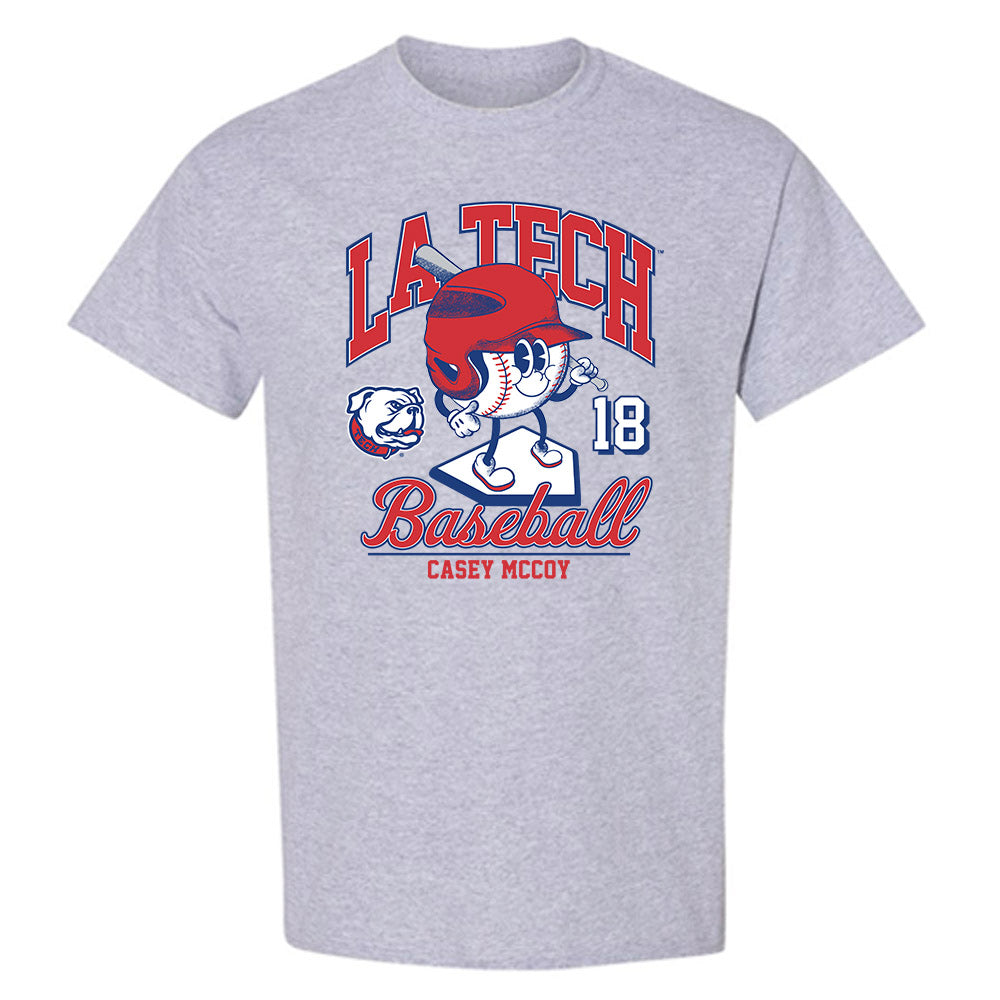 LA Tech - NCAA Baseball : Casey McCoy - Fashion Shersey T-Shirt-0