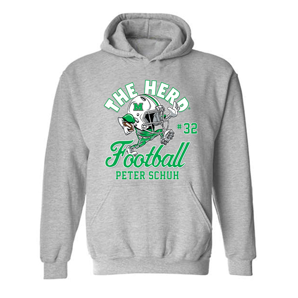 Marshall - NCAA Football : Peter Schuh - Hooded Sweatshirt-0