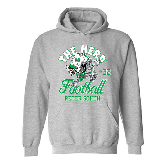 Marshall - NCAA Football : Peter Schuh - Hooded Sweatshirt-0