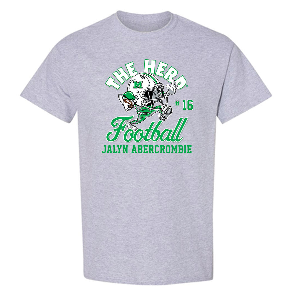 Marshall - NCAA Football : Jalyn Abercrombie - T-Shirt-0