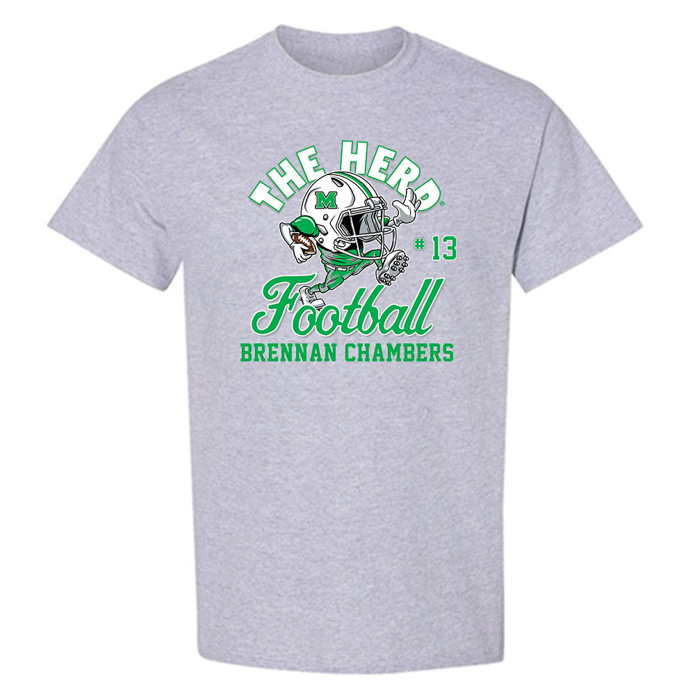 Marshall - NCAA Football : Brennan Chambers - T-Shirt-0