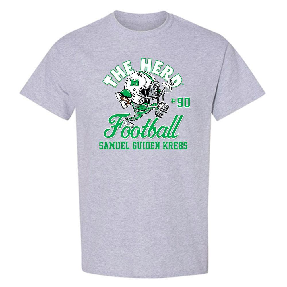 Marshall - NCAA Football : Samuel Guiden Krebs - T-Shirt-0