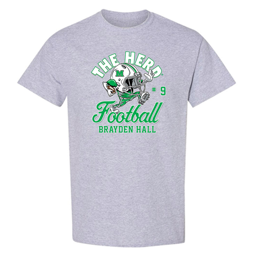 Marshall - NCAA Football : Brayden Hall - T-Shirt-0