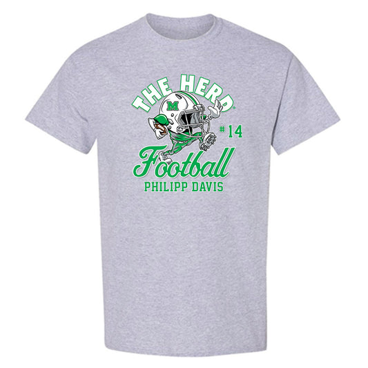 Marshall - NCAA Football : Philipp Davis - T-Shirt-0