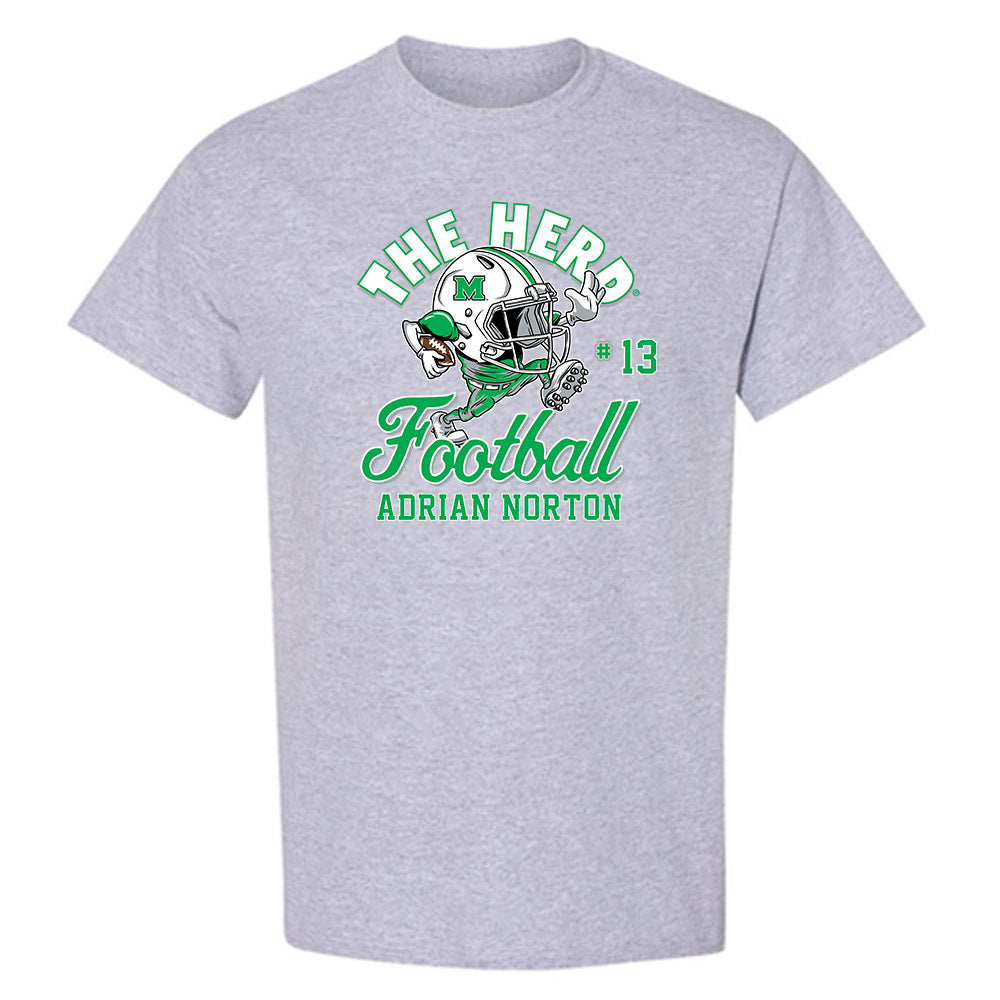 Marshall - NCAA Football : Adrian Norton - T-Shirt-0
