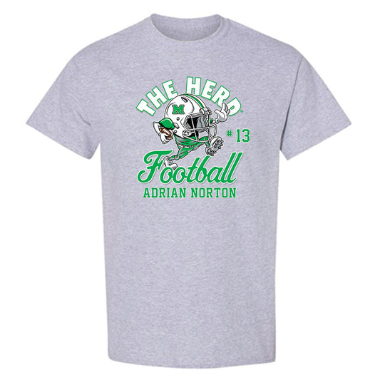 Marshall - NCAA Football : Adrian Norton - T-Shirt-0