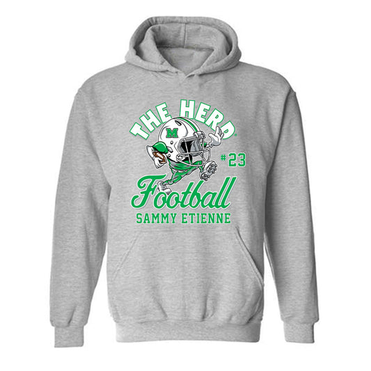 Marshall - NCAA Football : Sammy Etienne - Hooded Sweatshirt-0