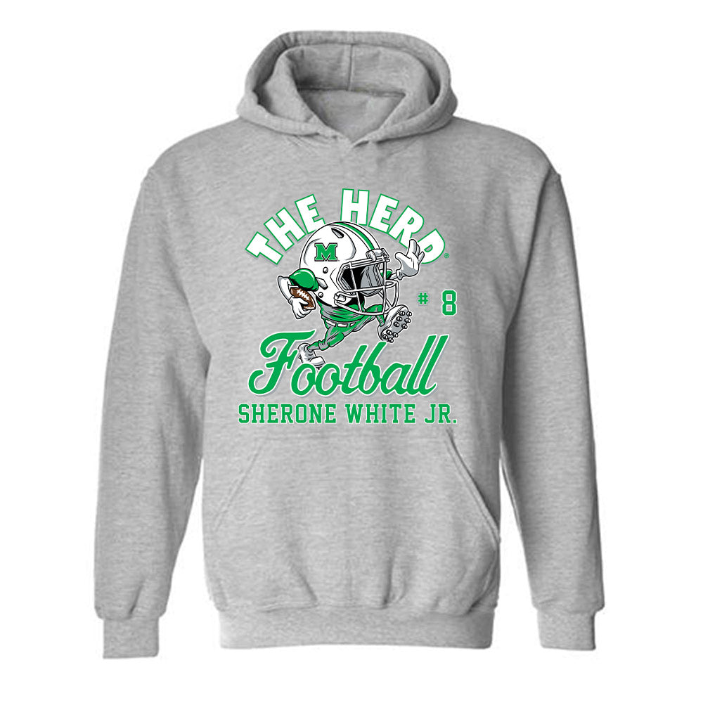 Marshall - NCAA Football : Sherone White Jr. - Hooded Sweatshirt-0