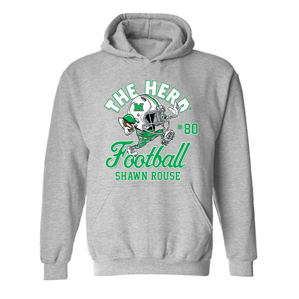 Marshall - NCAA Football : Shawn Rouse - Hooded Sweatshirt-0