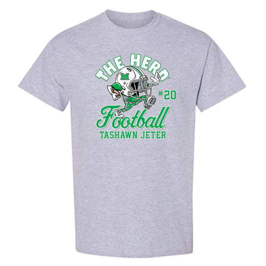 Marshall - NCAA Football : TaShawn Jeter - T-Shirt-0