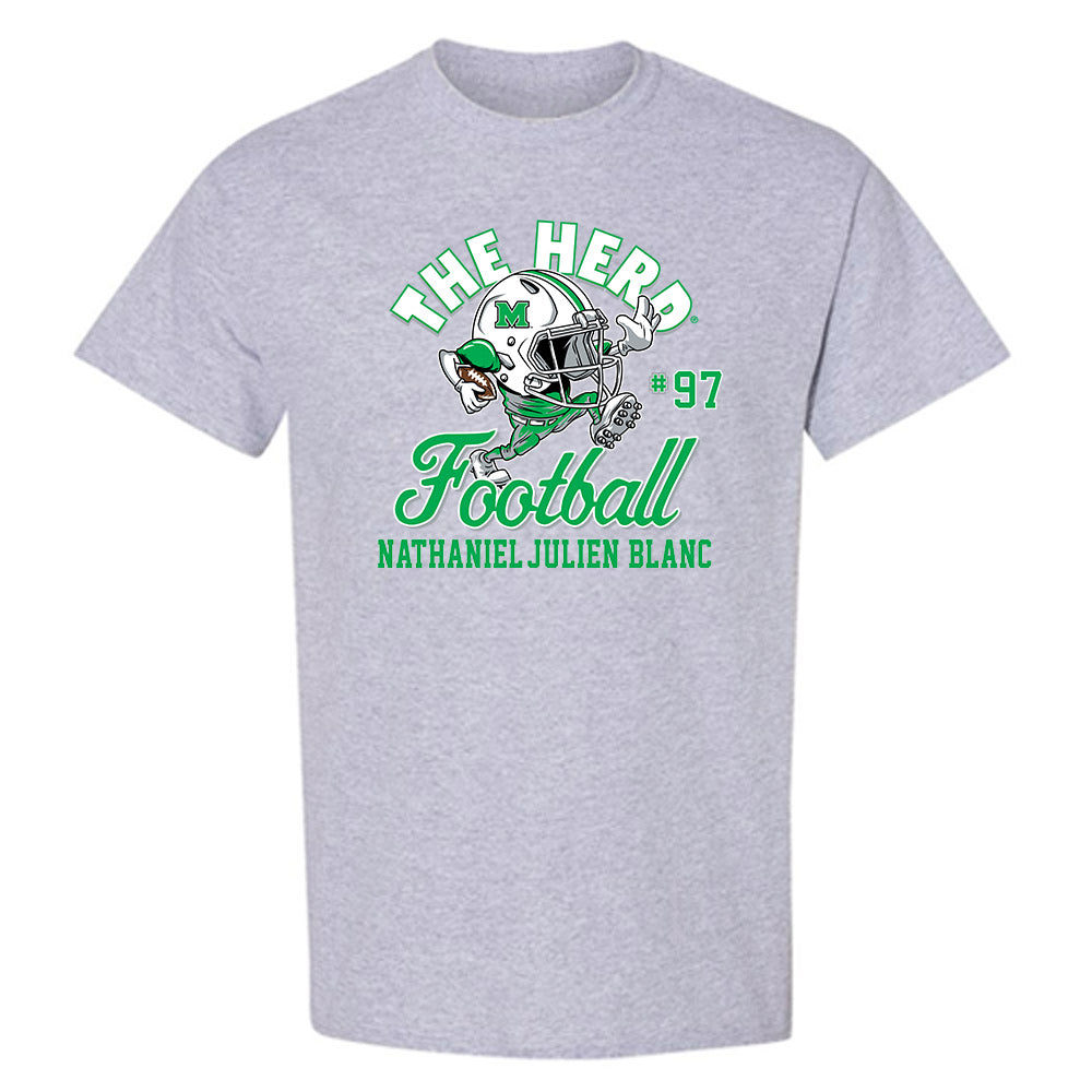 Marshall - NCAA Football : Nathaniel-Julien Blanc - T-Shirt-0