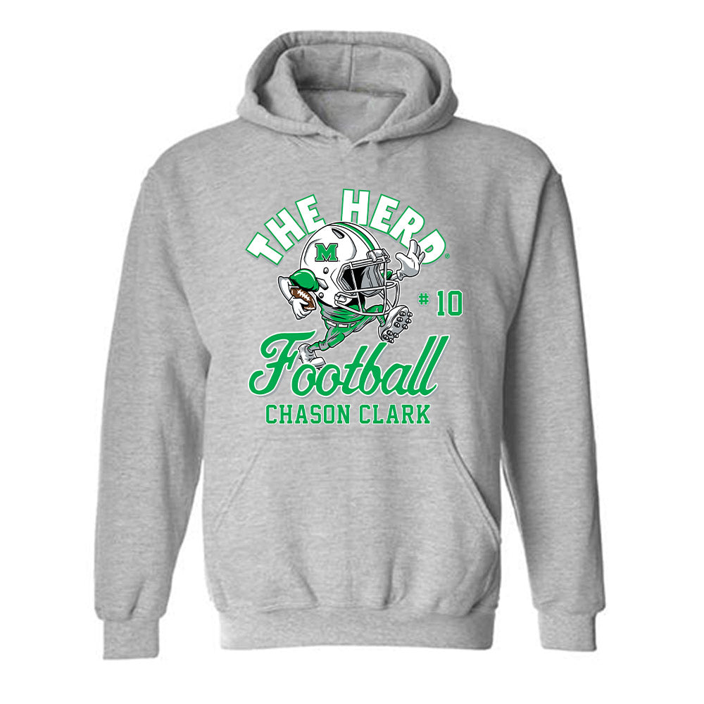 Marshall - NCAA Football : Chason Clark - Hooded Sweatshirt-0