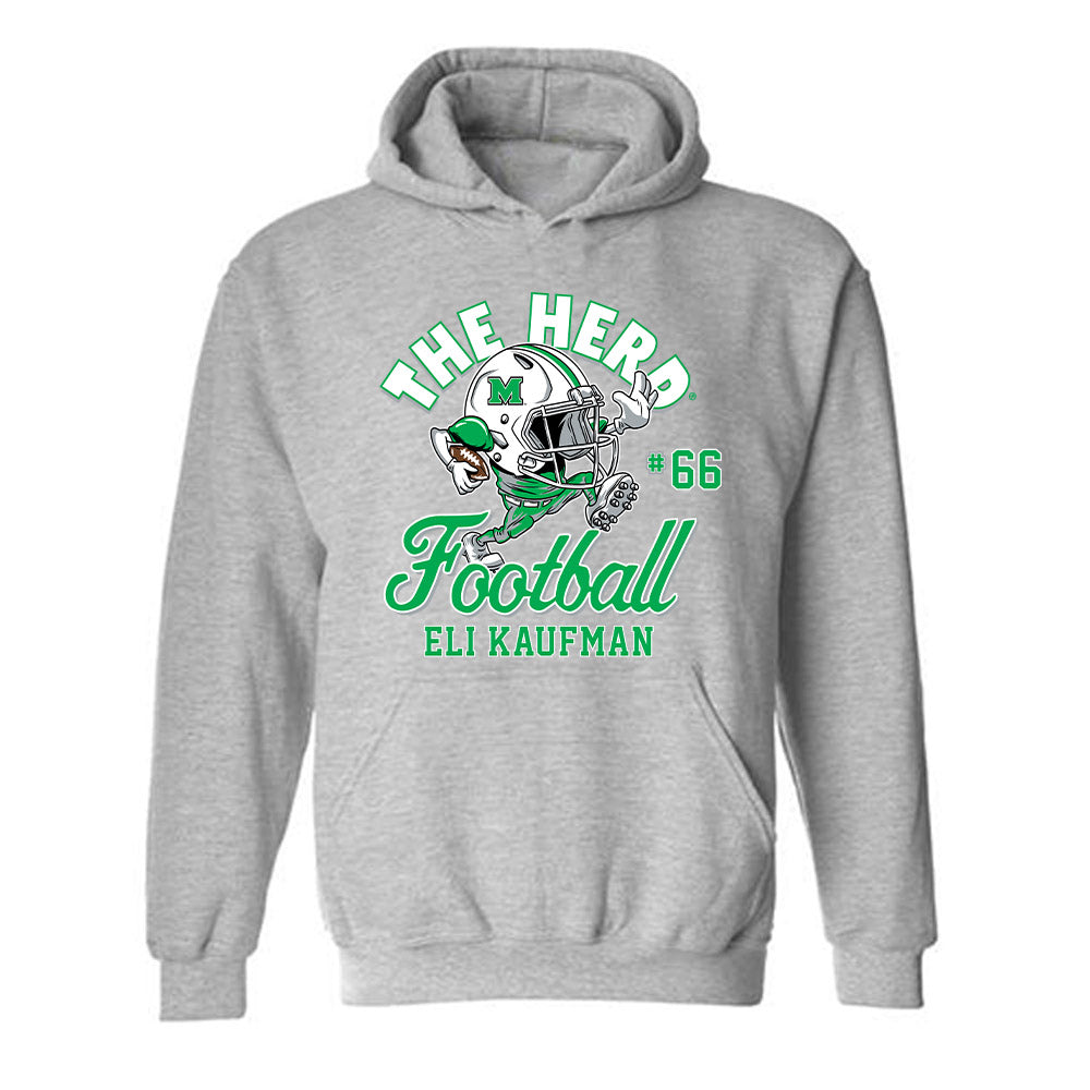 Marshall - NCAA Football : Eli Kaufman - Hooded Sweatshirt-0