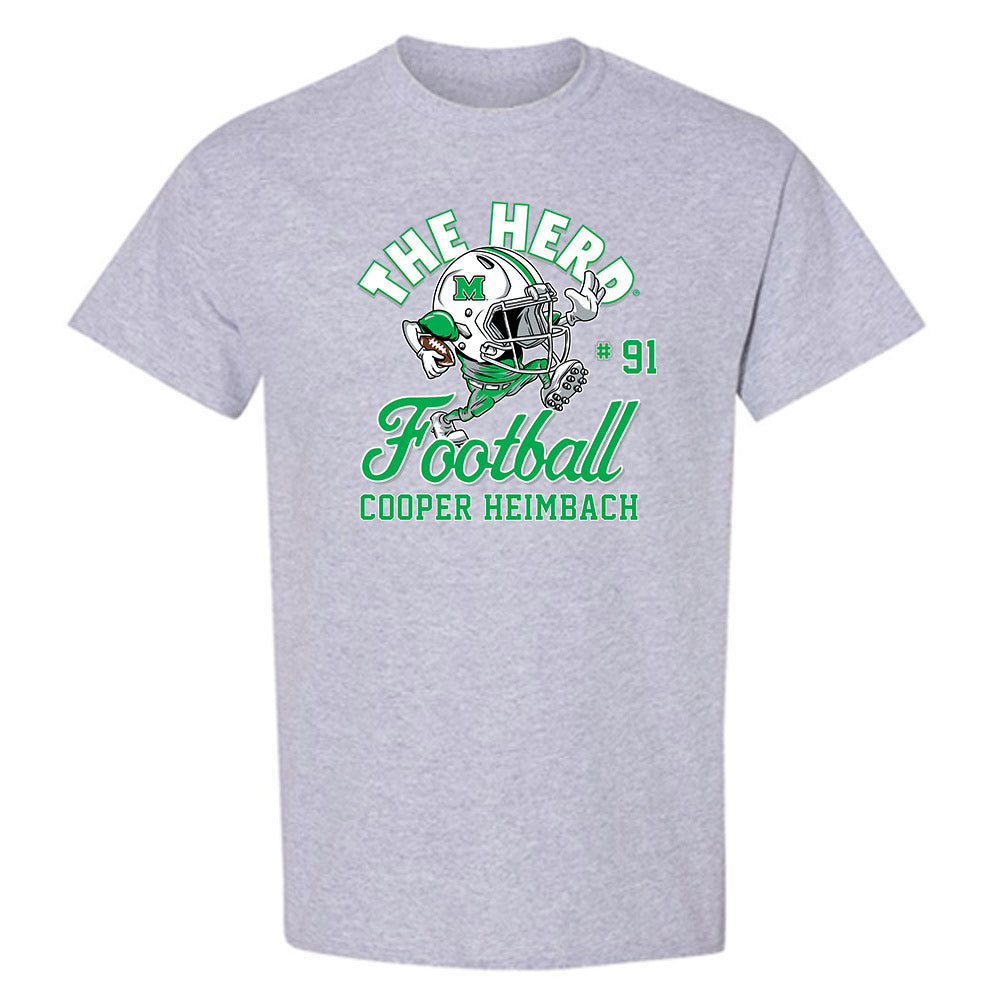 Marshall - NCAA Football : Cooper Heimbach - T-Shirt-0