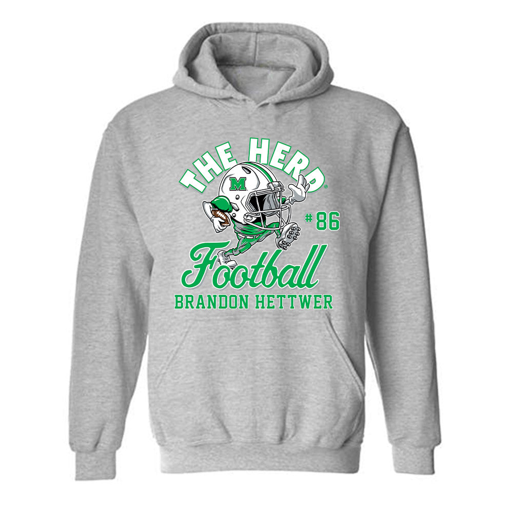 Marshall - NCAA Football : Brandon Hettwer - Hooded Sweatshirt-0