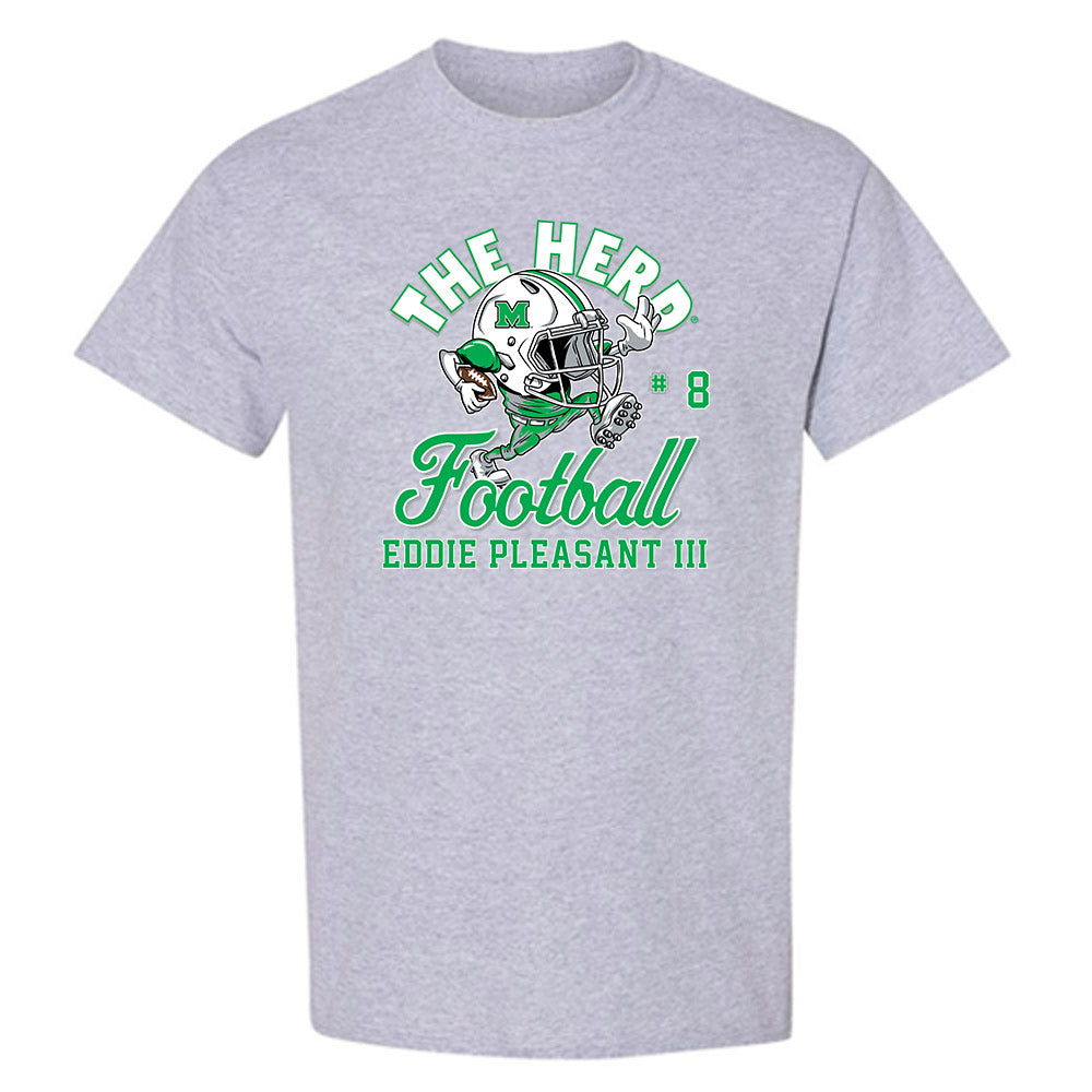 Marshall - NCAA Football : Eddie Pleasant III - T-Shirt-0