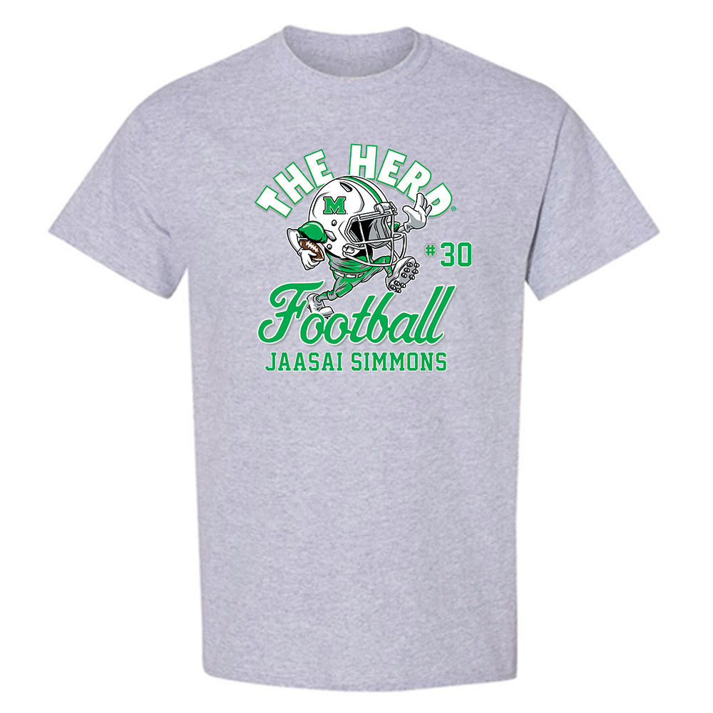 Marshall - NCAA Football : Jaasai Simmons - T-Shirt-0