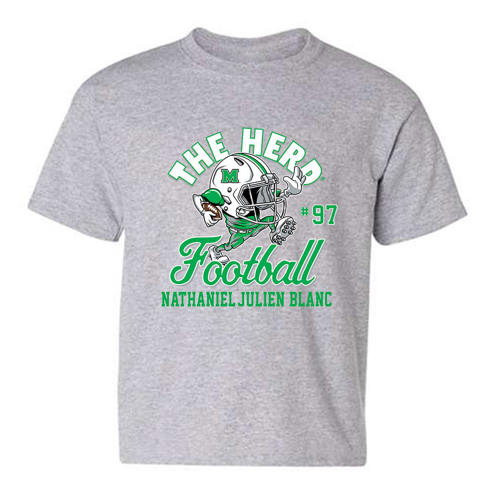 Marshall - NCAA Football : Nathaniel-Julien Blanc - Youth T-Shirt-0