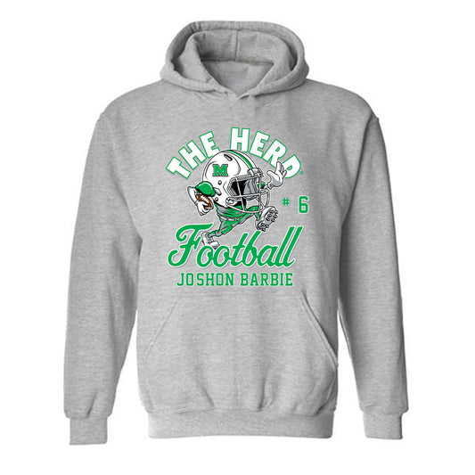 Marshall - NCAA Football : Jo'shon Barbie - Hooded Sweatshirt-0
