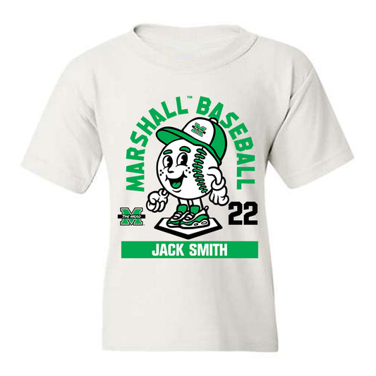Marshall - NCAA Baseball : Jack Smith - Fashion Shersey Youth T-Shirt-0